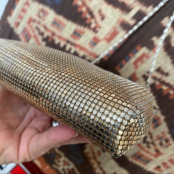Vintage Morado metallic metal mesh handbag - Picture 9 of 12